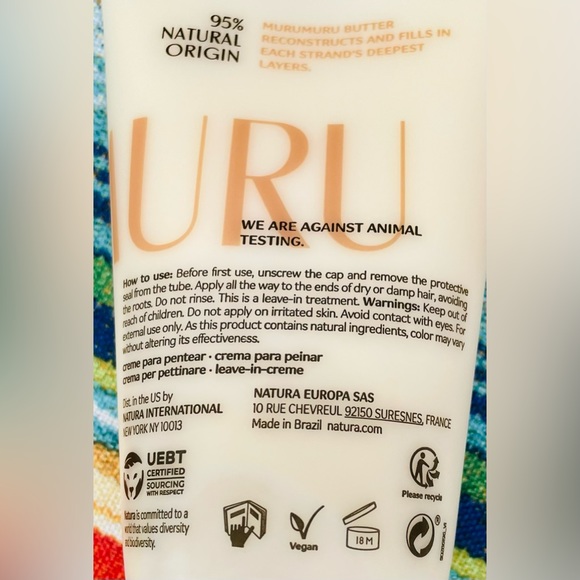 Natura Ekos Mu Rumu Ru Leave-In Conditioner - Picture 5 of 7